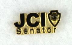 JCI Senator pin