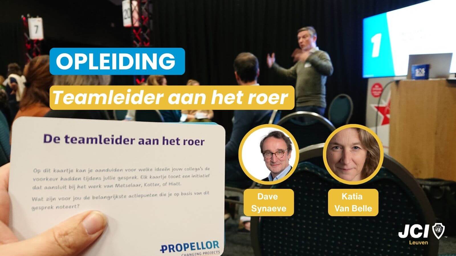 Opleiding Teamleader aan het roer